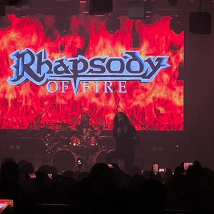 Rhapsody Of Fire at Santiago, Chile in Blondie 2025