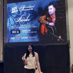 Secondhand Serenade at Davao City, Philippines in SMX Convention Center Davao 2025