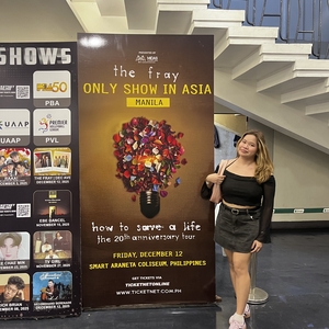 The Fray at Quezon City, Philippines in SMART Araneta Coliseum- Araneta Center Cubao 2025