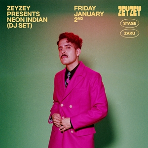 Alan Palomo (Neon Indian) @ ZeyZey Miami