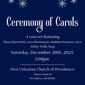 Jess Huetteman @ First Unitarian Church of Providence