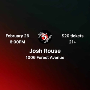 Josh Rouse Nashville Tickets, The 5 Spot Feb 26, 2026 | Bandsintown