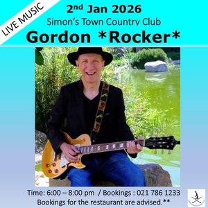 Gordon Rocker @ Simon's Town Country Club Restaurant