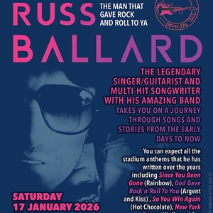 Russ Ballard @ Barnoldswick Music & Arts Centre
