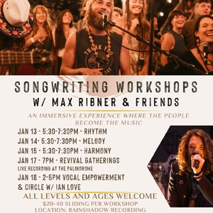 Max Ribner @ Rainshadow Recording Studio, Port Townsend