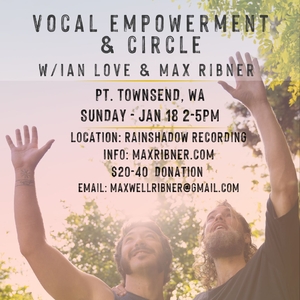 Max Ribner @ Rainshadow Recording Studio, Port Townsend