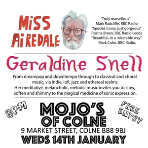 Geraldine Snell @ Mojo's of Colne