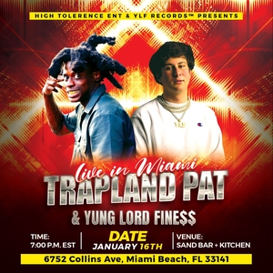 Yung Lord Fine$$ @ Sand Bar + Kitchen