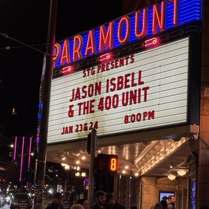 Jason Isbell and the 400 Unit at Seattle, WA in Paramount Theatre 2026