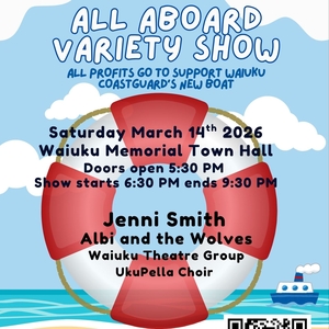 Jenni Smith @ Waiuku War Memorial Hall