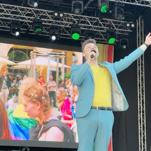 Kevin Neon at Dresden, Germany in CSD Dresden 2026