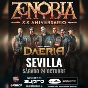 Zenobia Tickets, Tour Dates and Concerts