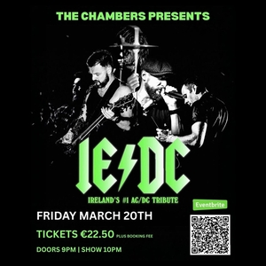 IE/DC Irelands no.1 AC/DC tribute @ The Chambers