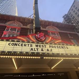 Aly & AJ at Austin, TX in Paramount Theatre 2026