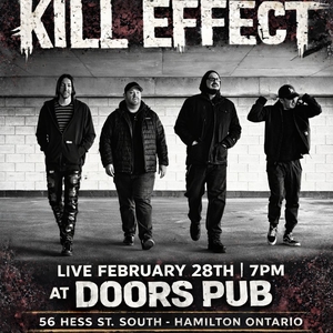 Kill Effect @ Doors Pub: Taco Joint & Metal Bar