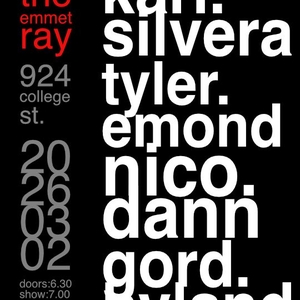 Karl Silveira @ The Emmet Ray