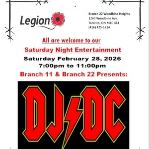 DjDc Toronto @ Royal Canadian Legion Branch 22