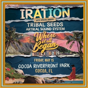 Iration Cocoa Tickets, Cocoa Riverfront Park May 15, 2026 | Bandsintown