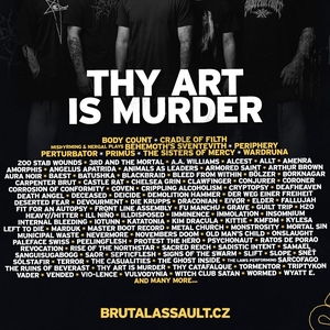 Thy Art Is Murder Jaroměř Ingressos , Fortress Josefov - Underground Passages 5 de agosto de 2026 | Bandsintown