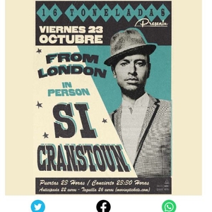 Si Cranstoun Tickets, Tour Dates and Concerts