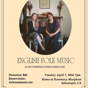 Alex Cumming & Audrey Jaber Sebastopol Tickets, House Concert in ...