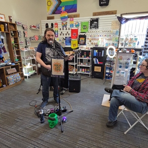 Cool Nerd Mark at Tacoma, WA in A Gift Of Serenity Storefront 2026