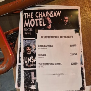 The CHAINSAW MOTEL at Rennes, France in Uzine 2026