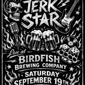 Adam Jacobs Music: Birdfish Brewing Presents Jerk star (Adam jacobs)