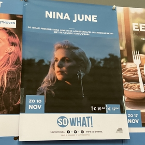 Nina June at Gouda, Netherlands in Agnietenkapel 2026
