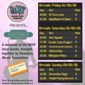 One Dimensional Creatures Tickets, Tour Dates and Concerts