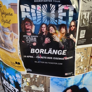 Bullet at Borlänge, Sweden in Folkets Hus Borlänge Galaxen 2026