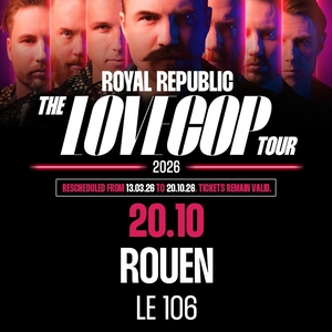 Royal Republic Tickets, Tour Dates and Concerts