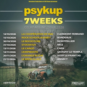 7 WEEKS Tickets, Tour Dates and Concerts