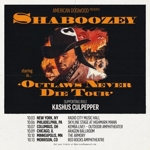 Ingressos, Datas da Turnê e Shows de Kashus Culpepper