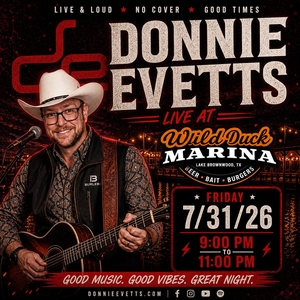 Donnie Evetts Tickets, Tour Dates and Concerts