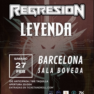 REGRESION Tickets, Tour Dates and Concerts