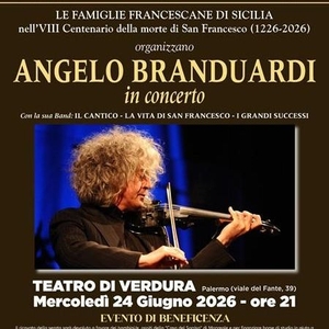 Angelo Branduardi Palermo Tickets, Teatro di Verdura Jun 24, 2026