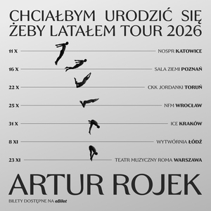 Artur Rojek Tickets, Tour Dates and Concerts