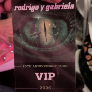 Rodrigo y Gabriela at Tempe, AZ in Marquee Theatre 2026