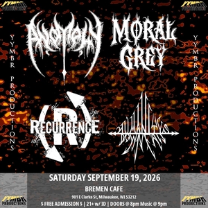 Recurrence Tickets, Tourdaten und Konzerte