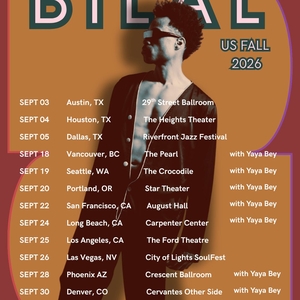 Bilal Tickets, Tour Dates and Concerts