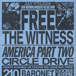 Free the Witness Asbury Park Tickets, Baronet Rooftop at The Asbury ...