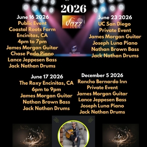 James Morgan Jazz at San Marcos, CA in San Marcos Farmers Market 2026