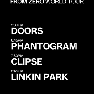 Linkin Park at Johanneshov, Sweden in Tele2 Arena 2026