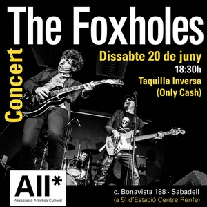 The Foxholes Tickets, Tour Dates and Concerts