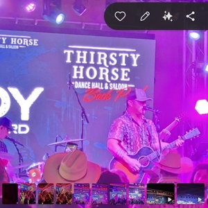 Cody Hibbard at San Antonio, TX in Thirsty Horse Saloon 2026