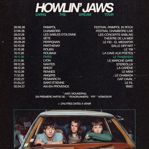 Billets, dates de tournée et concerts pour Howlin' Jaws