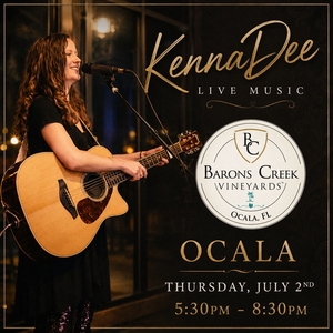 Event image for KennaDee at Barons Creek Vineyards