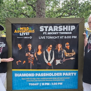 Starship featuring Mickey Thomas at Valdosta, GA in Wild Adventures LIVE! Amphitheater 2026