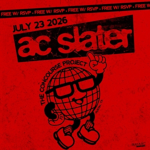 AC Slater Tickets, Tour Dates and Concerts
